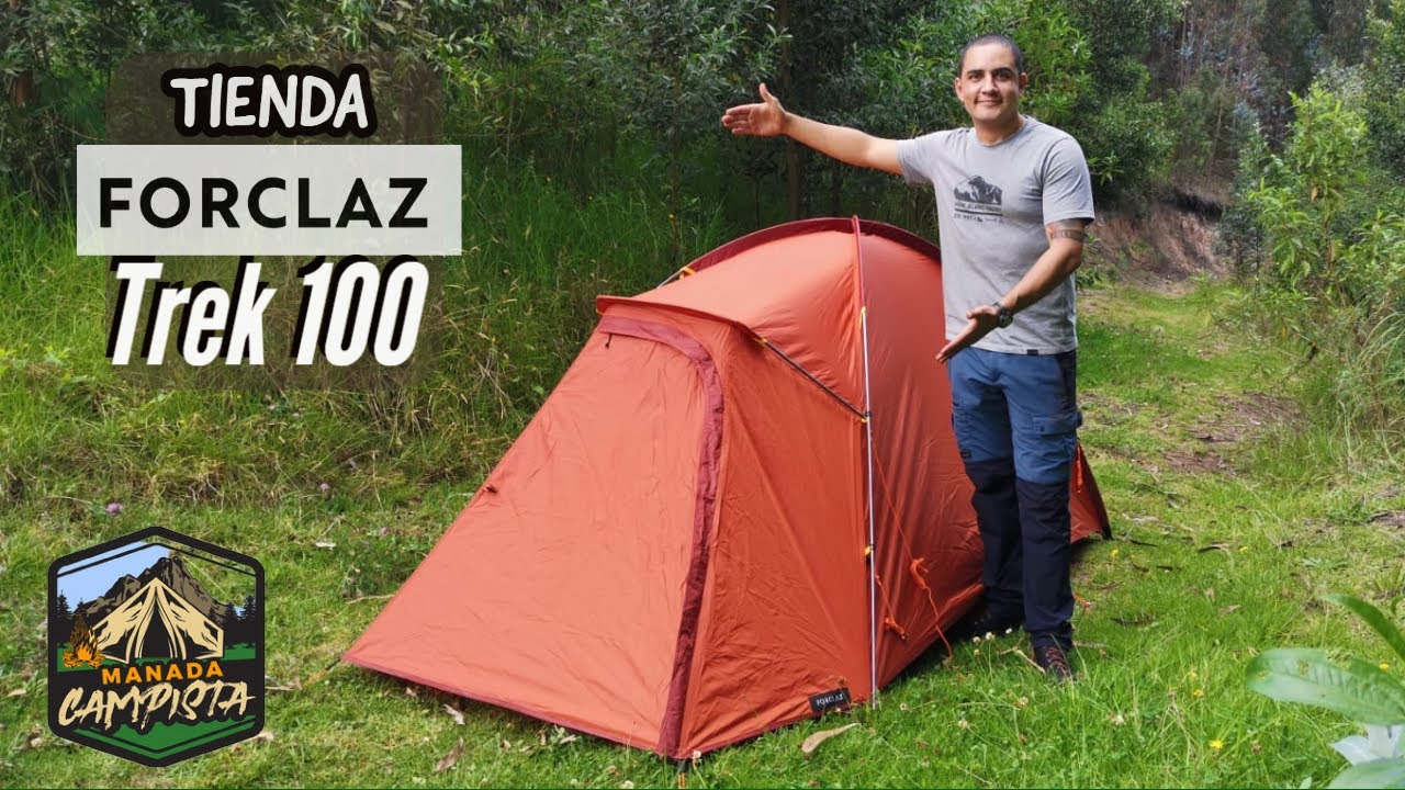 ⛺Tienda de Campaña FORCLAZ TREK 100 - REVISIÓN A FONDO