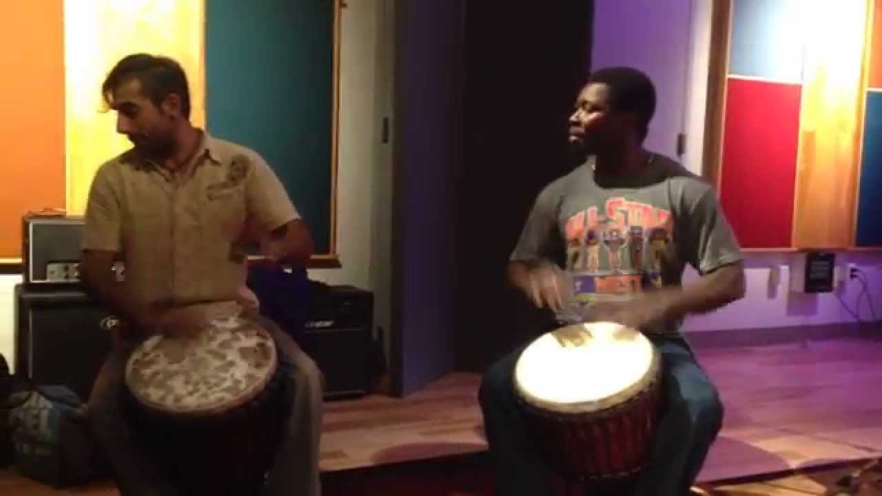 Guinea Fare with David Hilal and Dramane Kone on Djembe, Mike Robbins on Dunduns