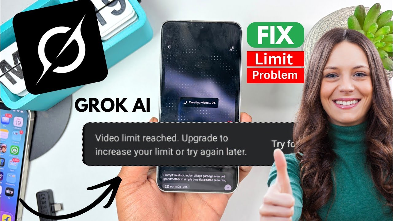 😥 Решение проблемы с ограничением в Grok AI | Проблема с достижением лимита видео в Grok AI | Про...
