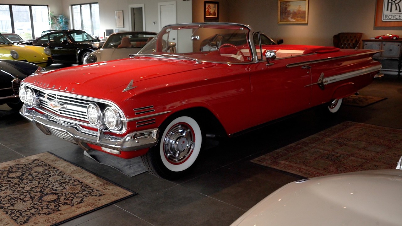 1960 Chevrolet Impala 348/320hp Convertible (408245) - Walkaround | Daniel Schmitt & Co.