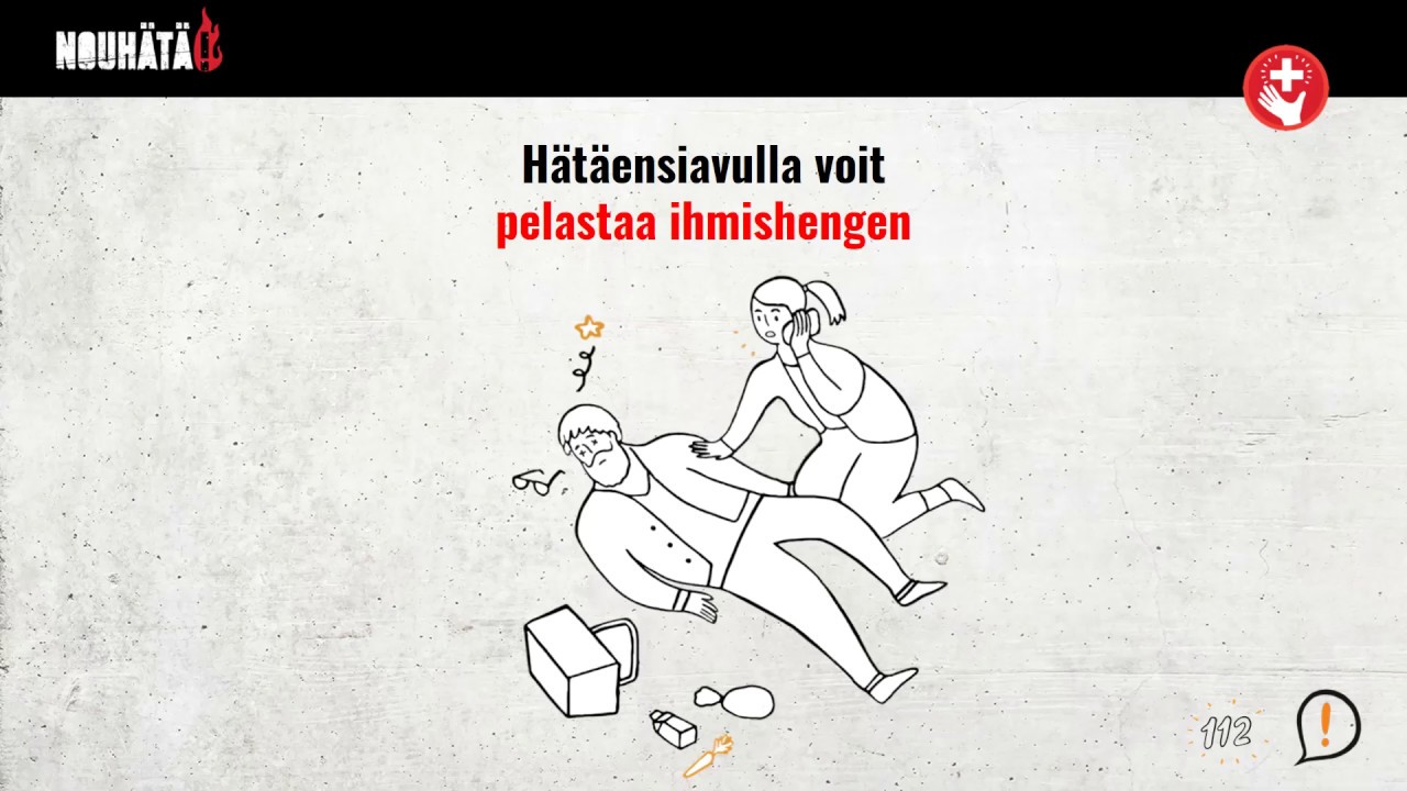 12. Hätäensiavulla voit pelastaa ihmishengen
