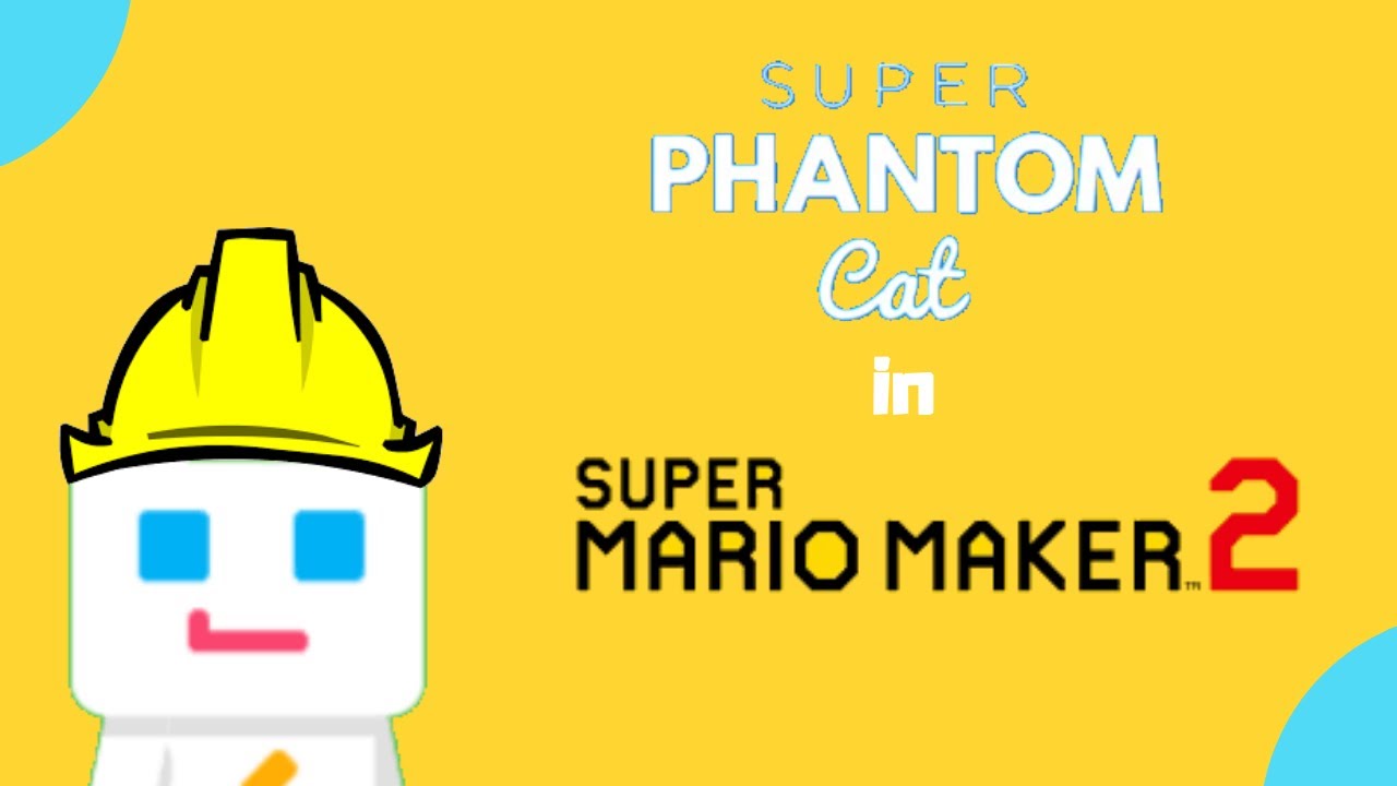 Super Phantom Cat Remade in Mario Maker 2