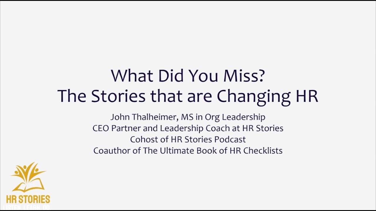 What You Missed - Policy and Law Updates You Can't Afford to Miss