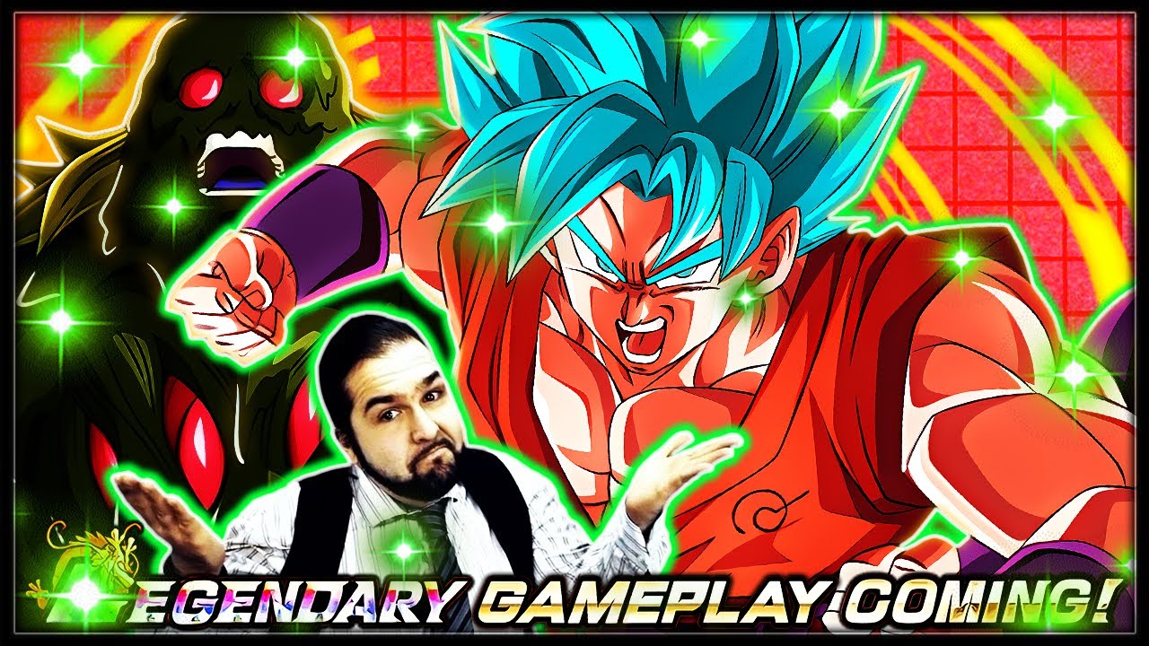 LA LÉGENDE DE JUBAI TEC ! LEGENDARY GAMEPLAY VS RED ZONE BIO BROLY ! | DRAGON BALL Z DOKKAN BATTLE