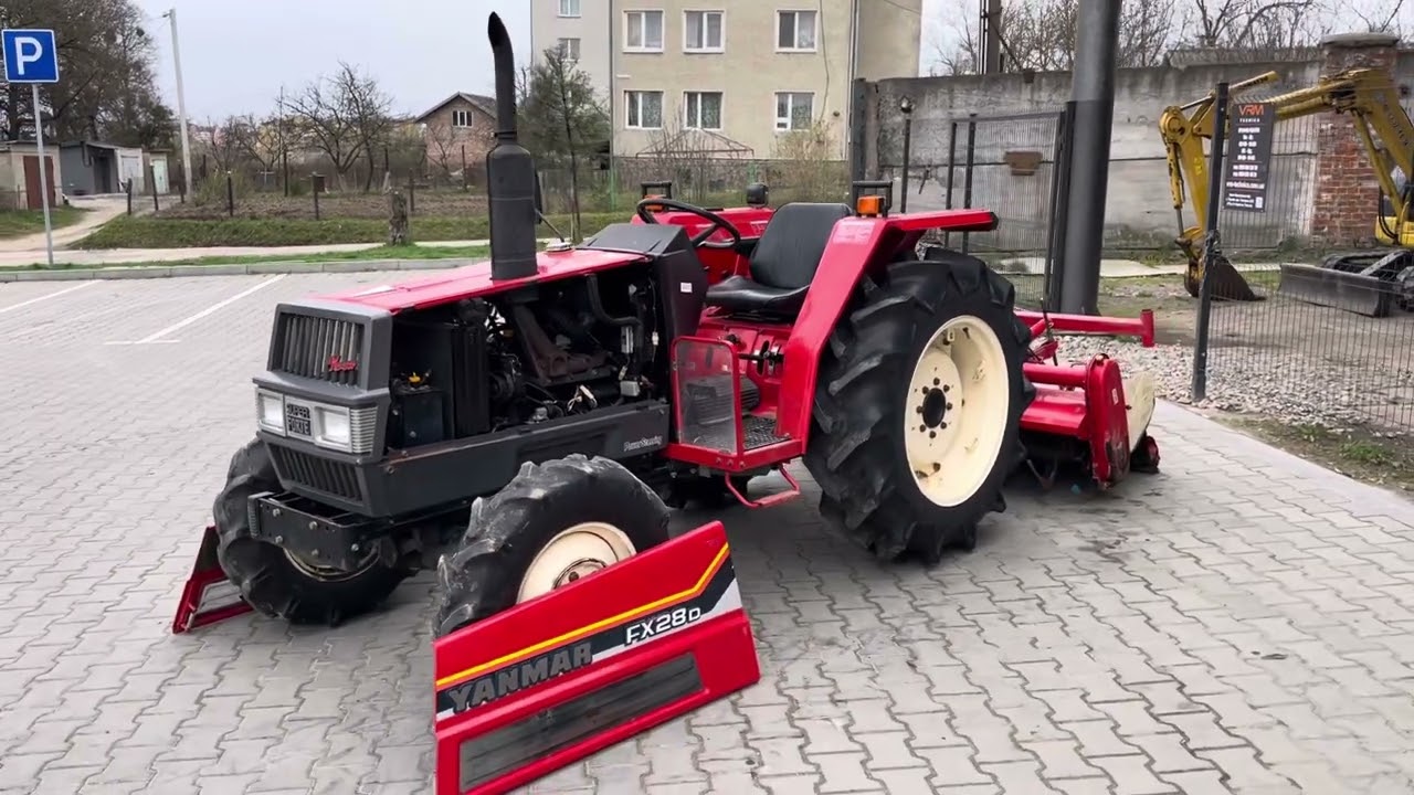 Yanmar FX28 БУ міні трактор 🚜 для друзів у VRM-Техніка І-Ф