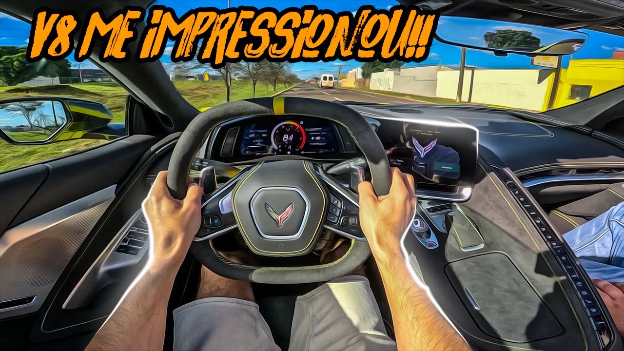 ACELEREI A NOVA CORVETTE STINGRAY 0KM!!🔥 MELHOR QUE FERRARI?