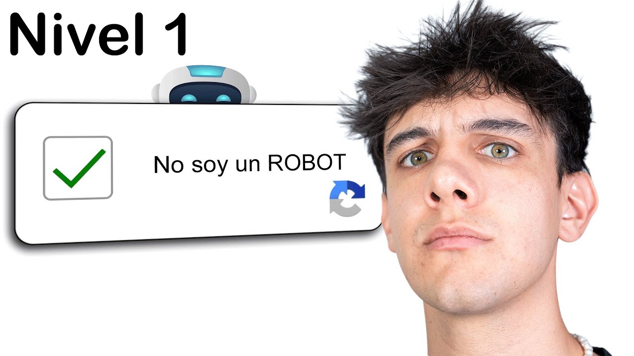 Probé si soy un robot nivel 1 vs nivel 100.