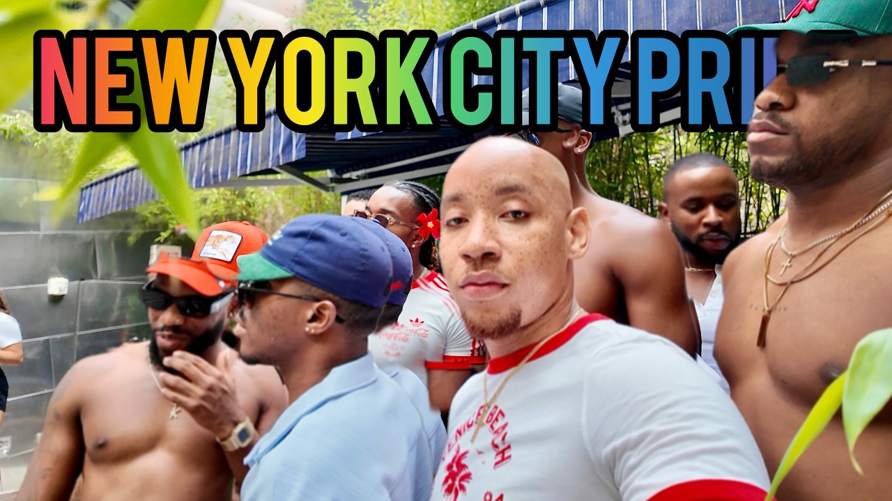парни просто хотят веселиться! NYC Pride 2026