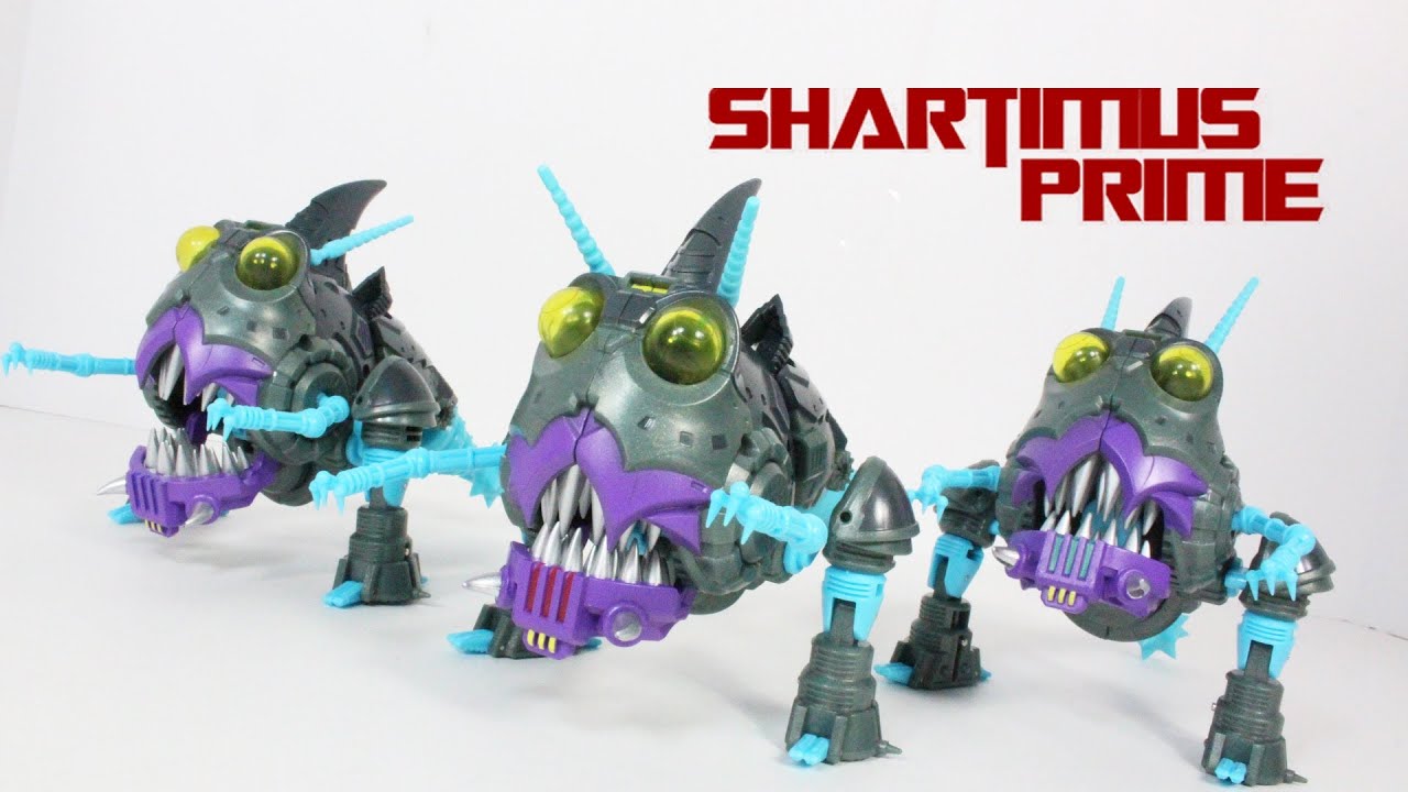 Transformers Sharkticons Igear Shark Attack Squad Figure Review