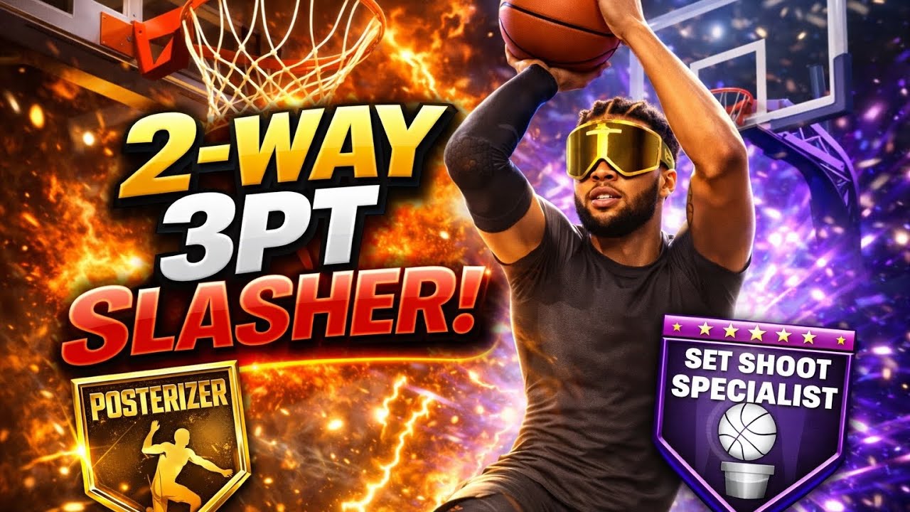 2-Way 3pt Slasher is a Demon in 2k26 (+ Cap Breaker)
