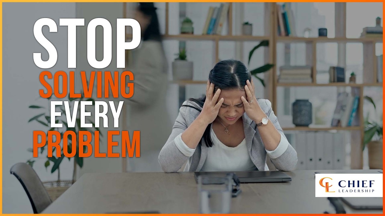 Stop Solving Every Problem 🛑