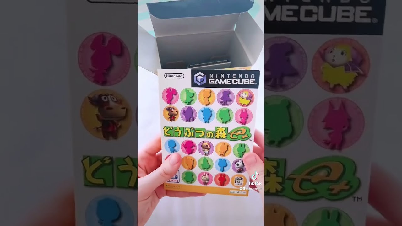 Retro Animal Crossing E+ Unboxing for the Gamecube