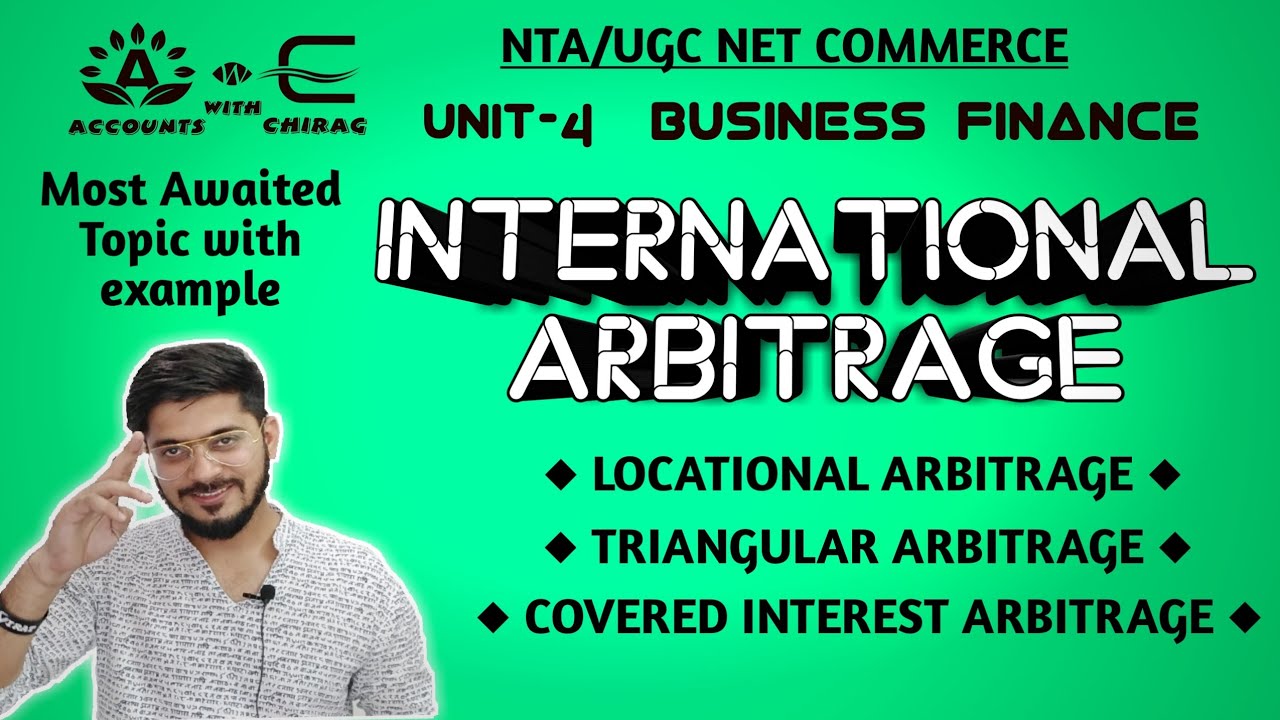 International Arbitrage Business Finance Net Commerce
