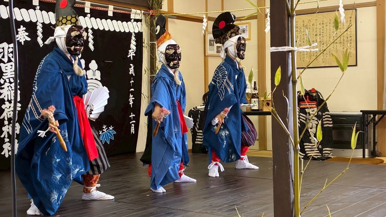 ちびっこ三番叟　下似内神楽　第10回発表会　2026.3