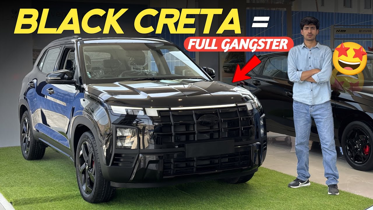 Creta Knight Edition 2026 Review | Black Beauty with Diesel Power | Creta Black Diesel Manual review