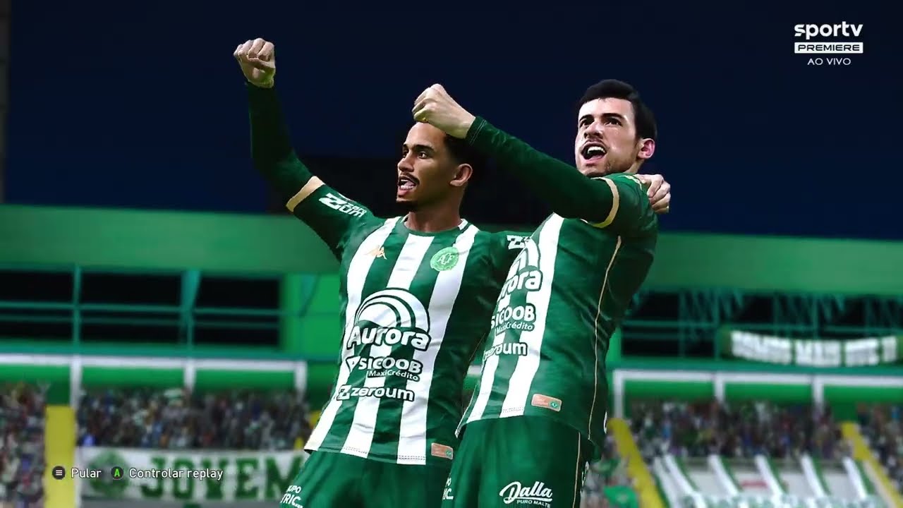 CHAPECOENSE x SANTOS | BRASILEIRÃO 2026 | AO VIVO E COM IMAGENS | SIMULAÇÃO PES2021