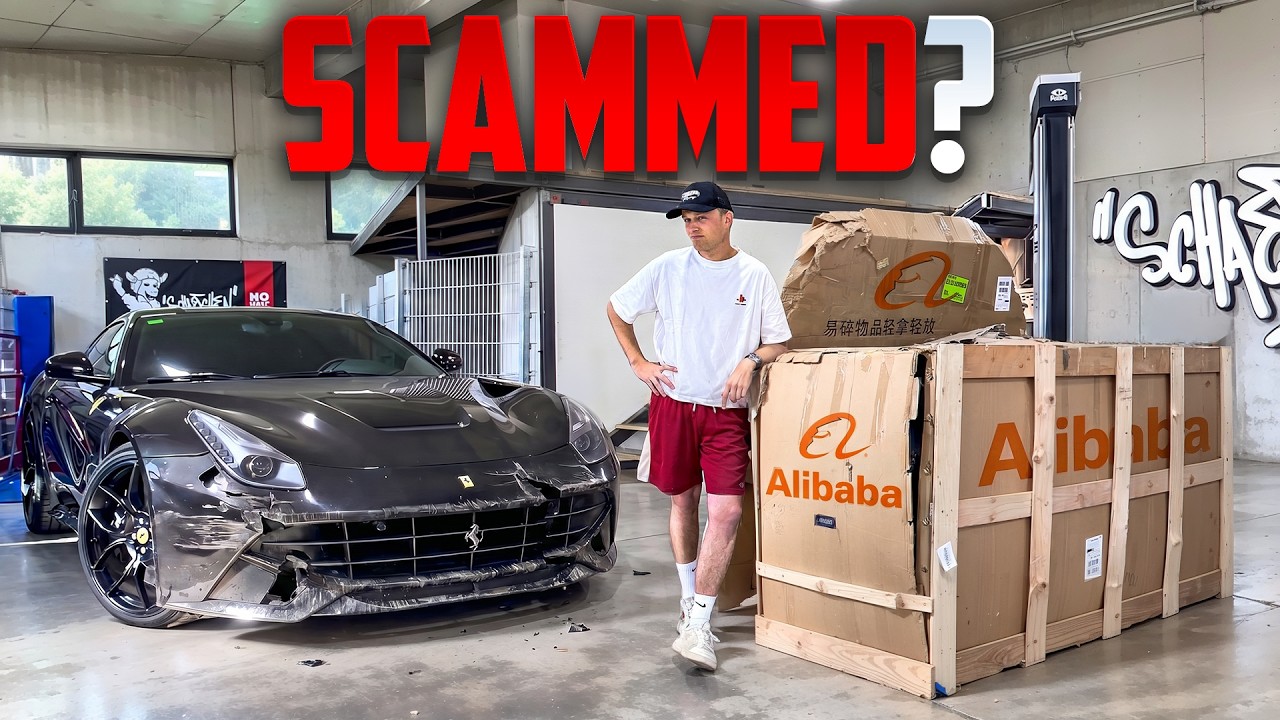 BUILDING A 1.500.000&euro; FERRARI FROM ALIBABA! (I got Scammed?)