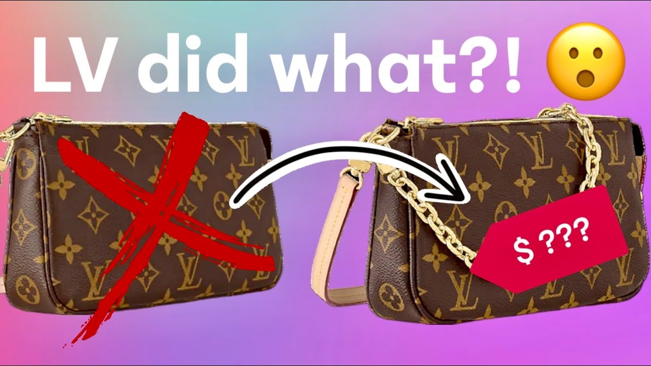 NEW vs OLD Louis Vuitton Pochette Accessoires | See the Totally Redesigned Bag