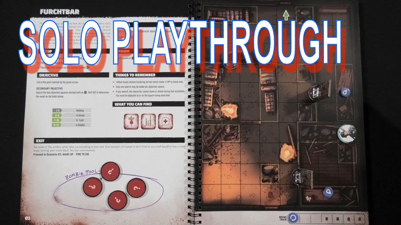Solo playthrough of Escape From Stalingrad Z