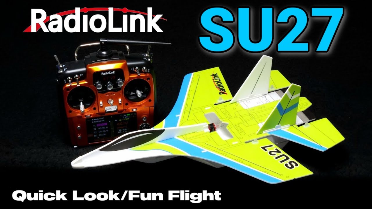 RadioLink SU27 RTF/PNP  - Model AV8R Quick Look/Fun Flight
