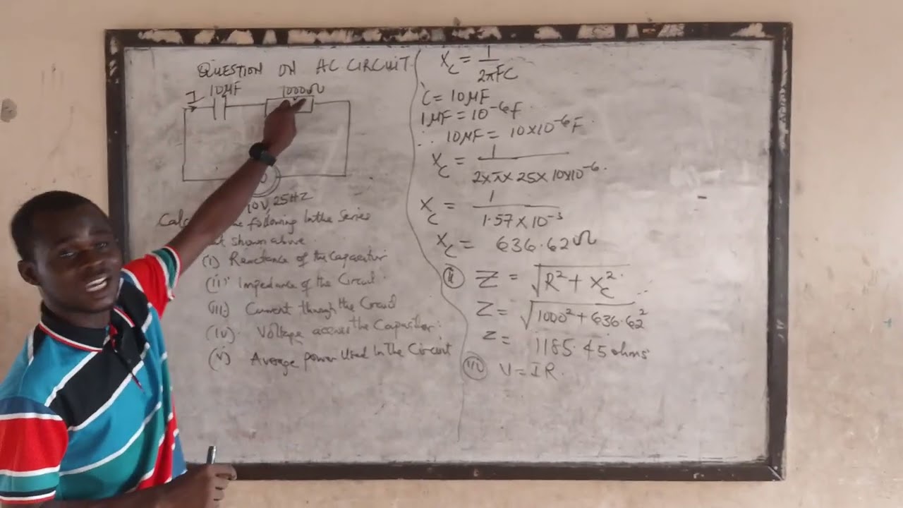 Question on AC Circuit( Reactance, Impedance)