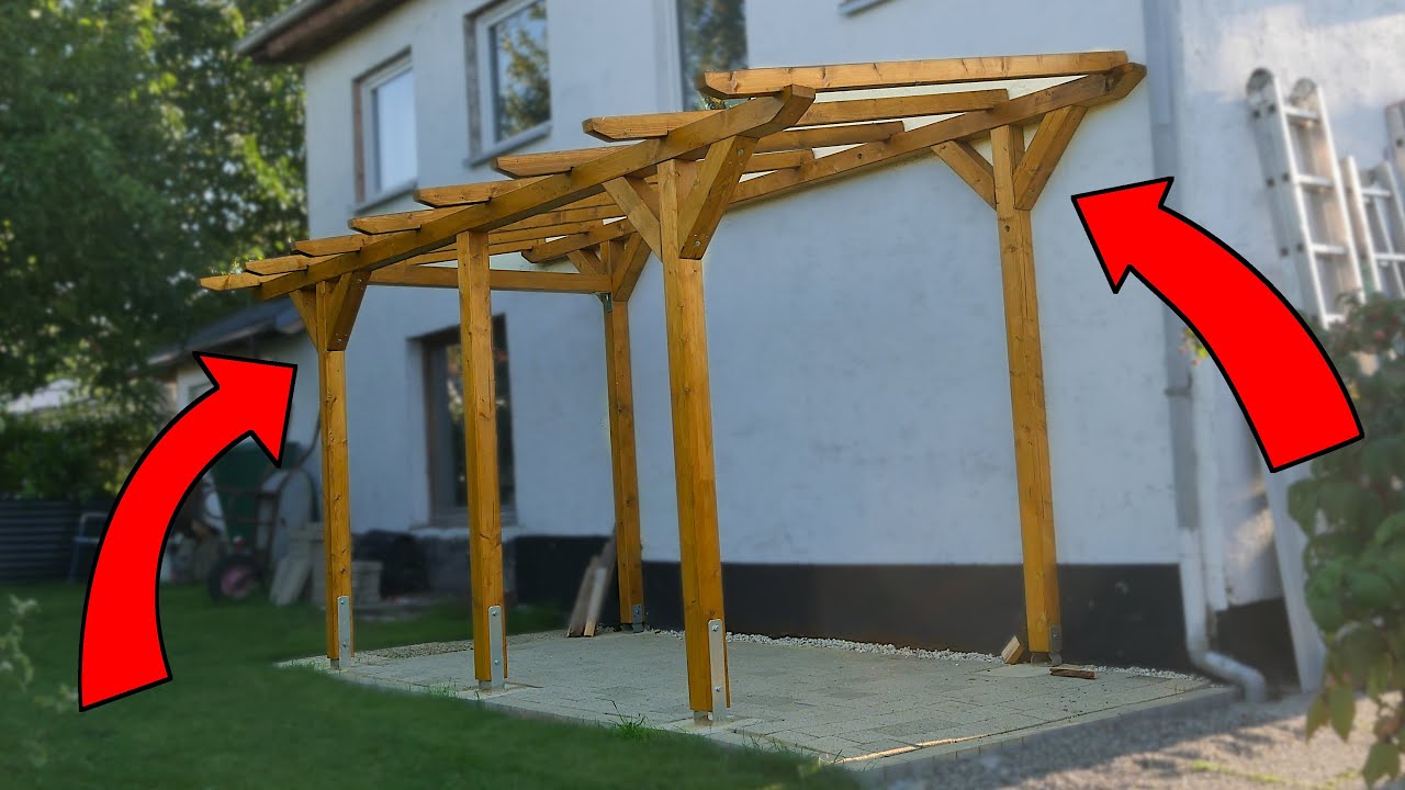 Schritt für Schritt Anleitung: Bau einer überdachten Fläche aus KVH
