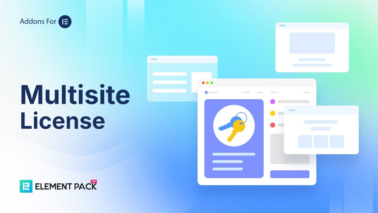 Как настроить мультисайтовую лицензию в Element Pack Pro с Elementor | Полное руководство по Word...