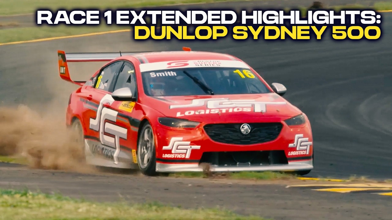 Race 1 Extended Highlights - DUNLOP Sydney 500 | 2026 DUNLOP Super2 Series
