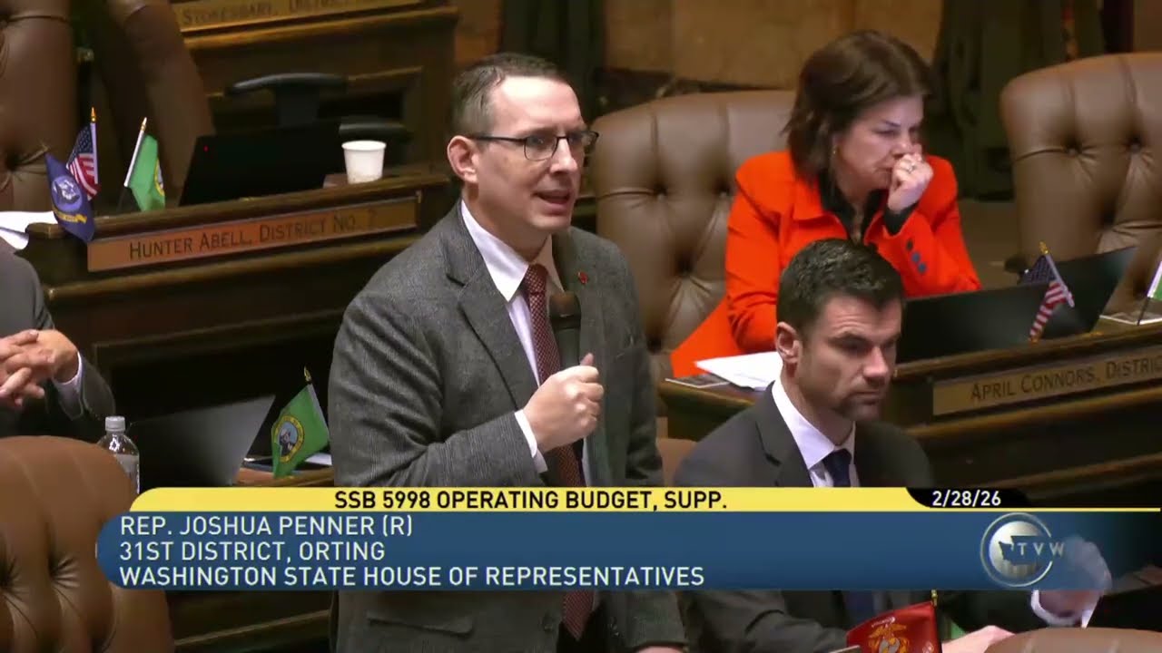 Rep. Joshua Penner: Expanding Dental care access for developmental disability community (SB 5998)