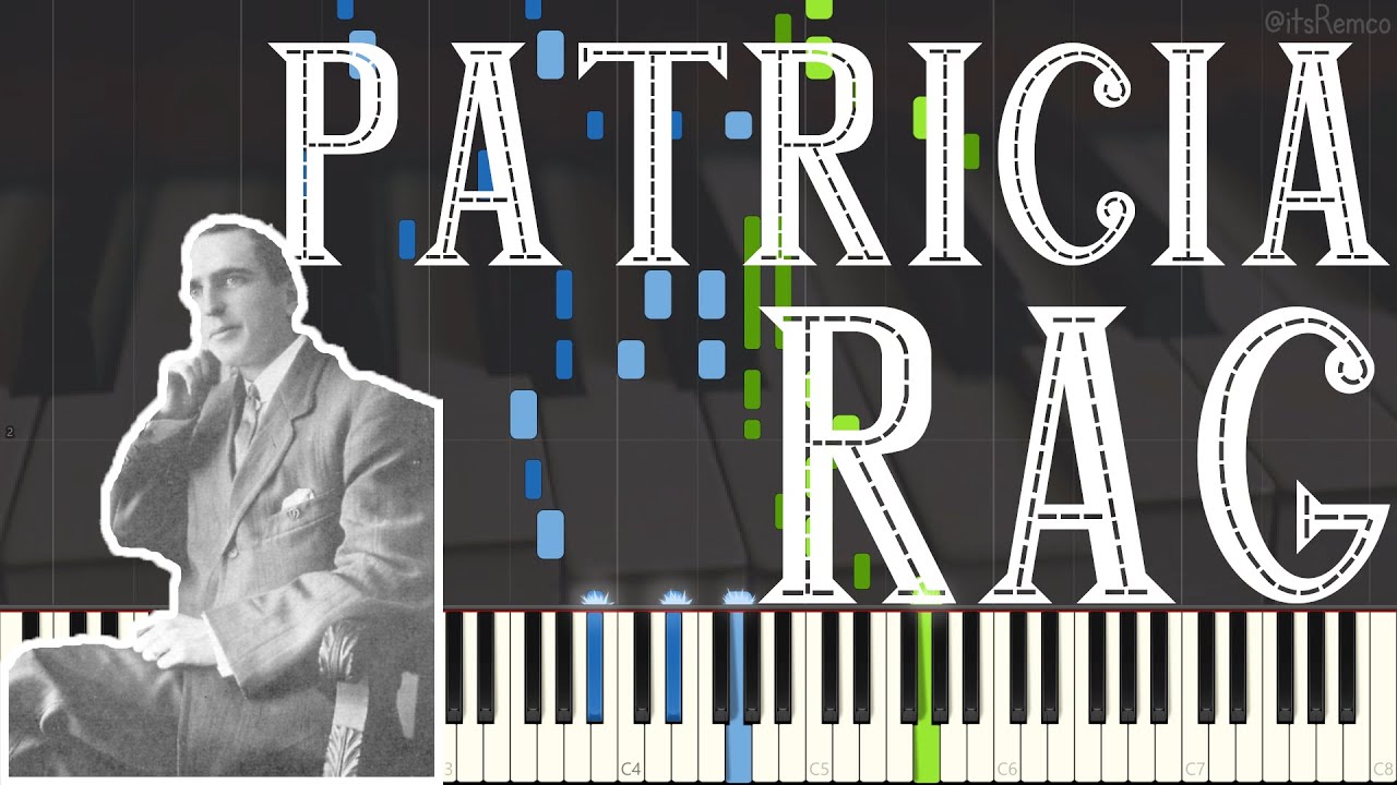 Joseph F. Lamb - Patricia Rag 1916 (Ragtime Piano Synthesia)