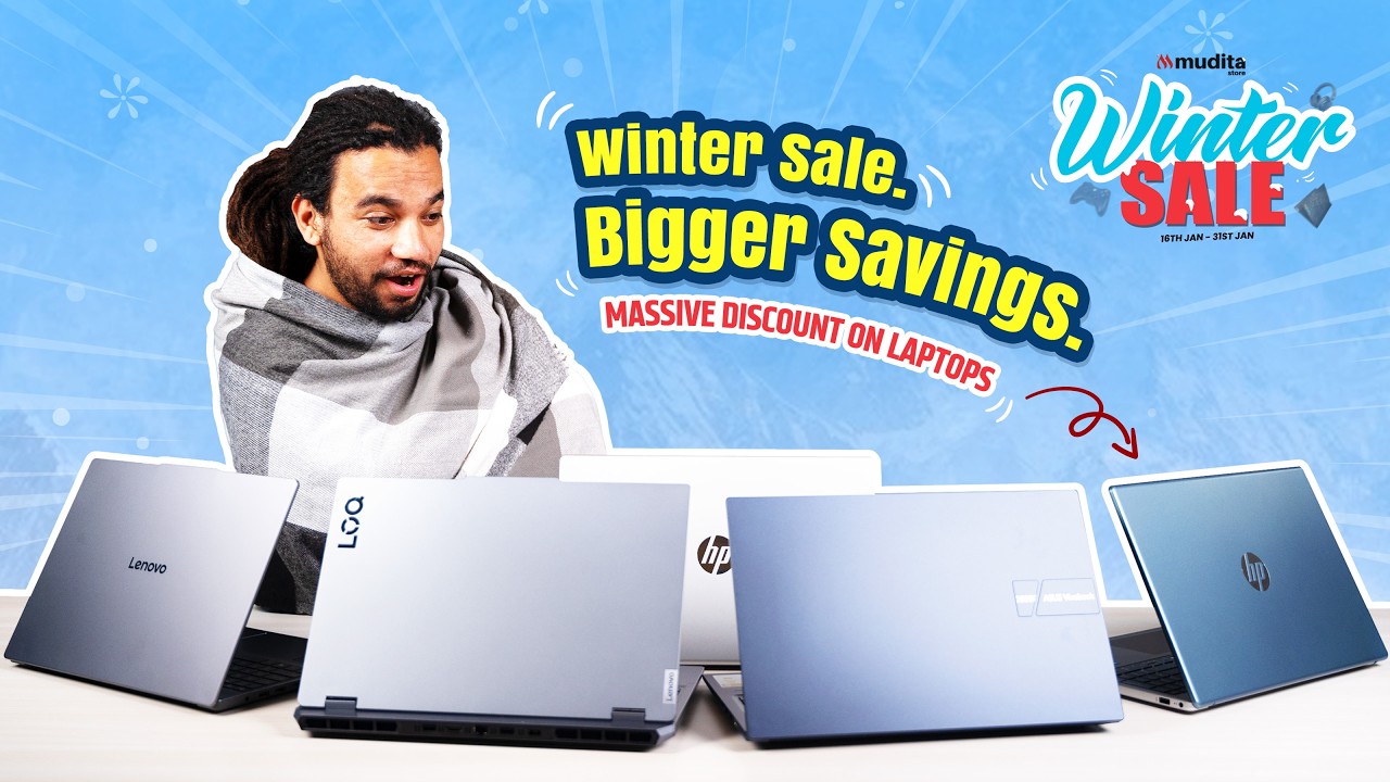 Mudita Winter Sale 2026 🔥 Up to 30% OFF Laptops | Best Laptop Prices in Nepal 🇳🇵