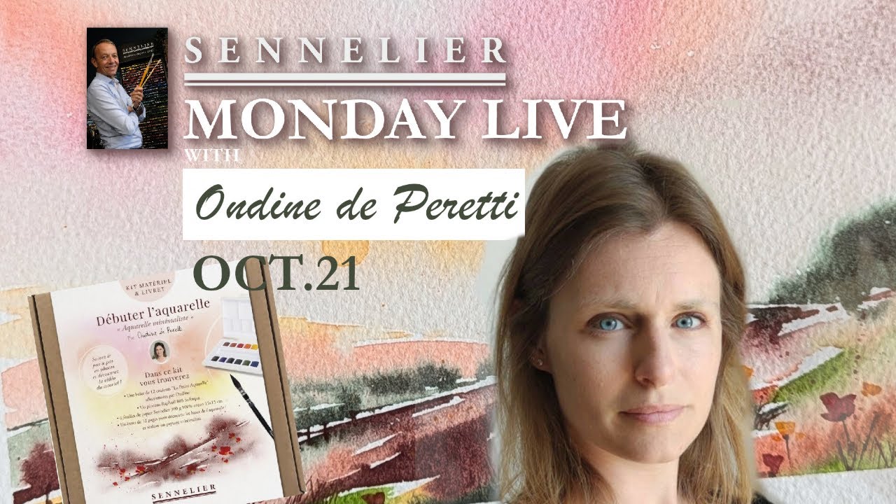 [Monday Live] Poetic Watercolor with Ondine de Peretti