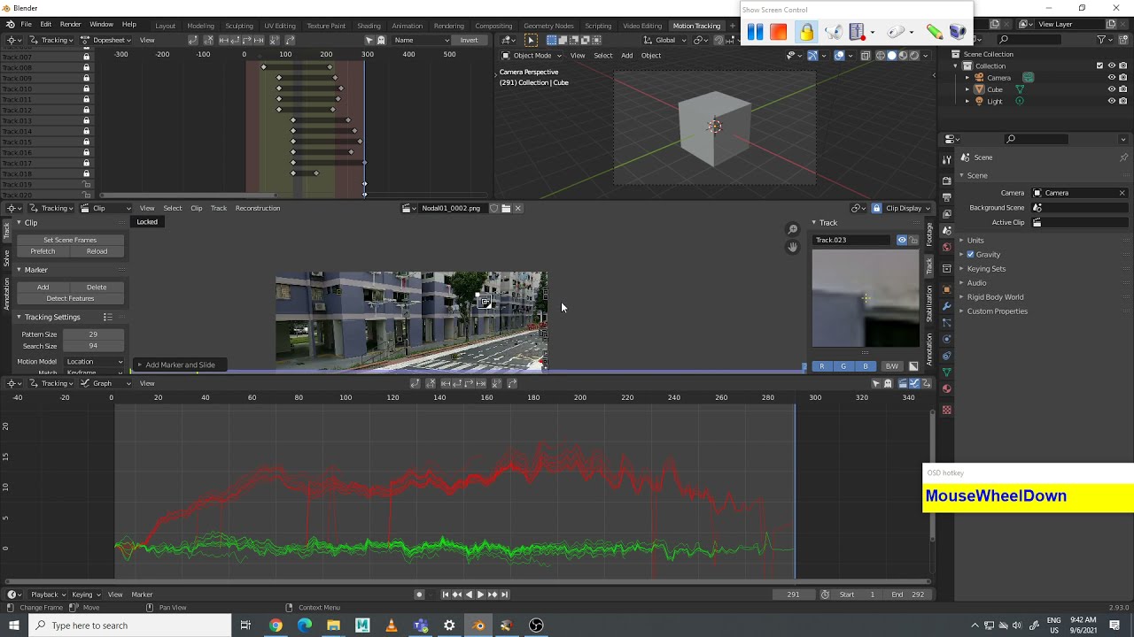 Отслеживание узлов в Blender и экспорт в Maya с помощью FBX-файла.