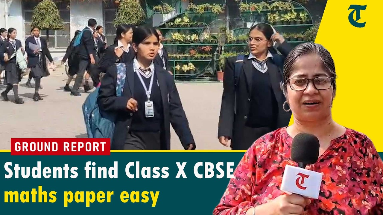 Jalandhar: Students say easy, teachers call it tricky, parents anxious — Day 1 of CBSE Maths exam