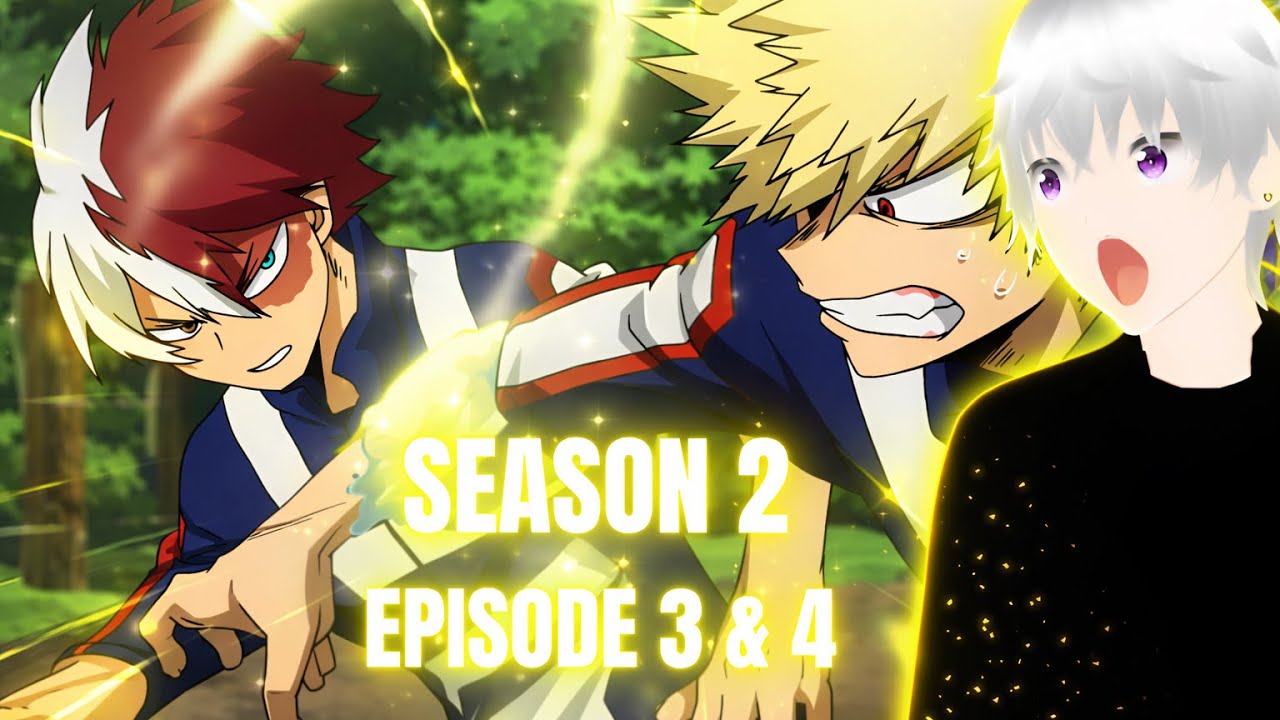 THE SPORTS FESTIVAL GETS SERIOUS  | My Hero Academia Season 2 Episodes 3 & 4 | REACTION