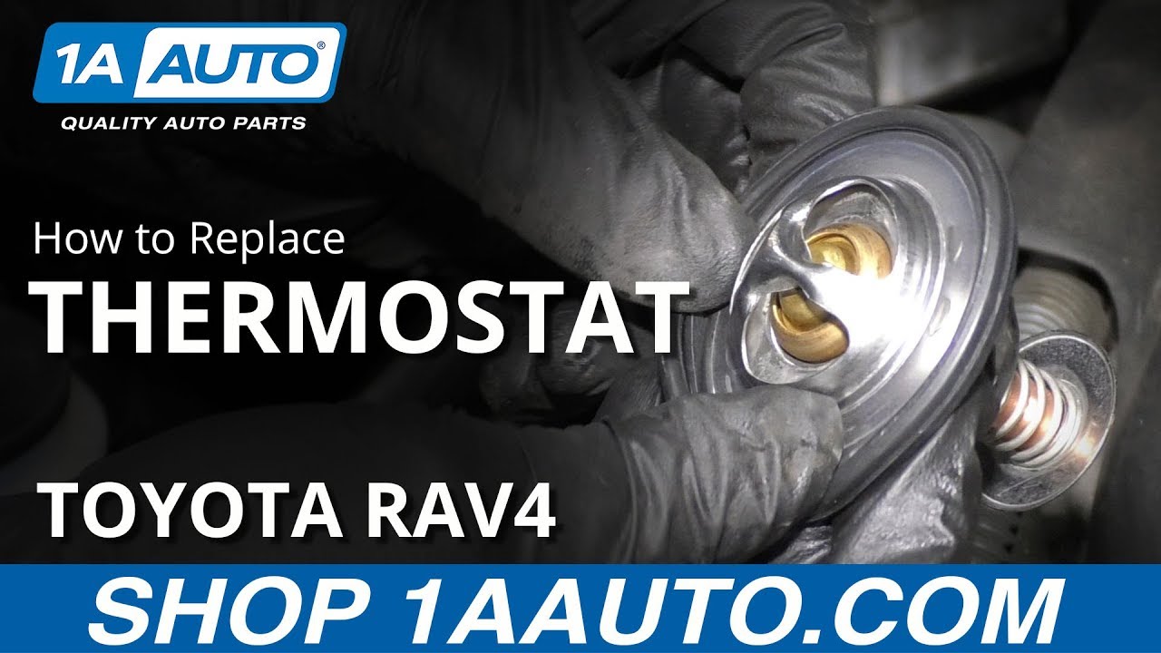 How to Replace Thermostat 05-16 Toyota RAV4