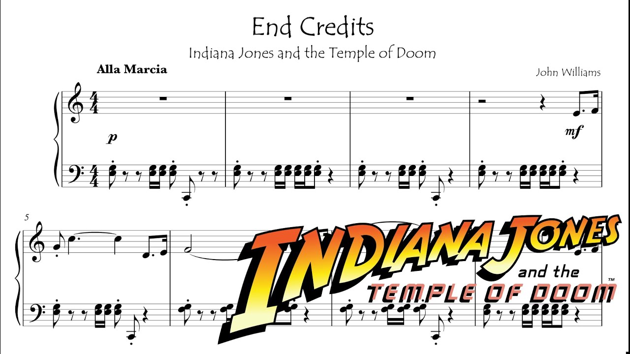 End Credits - Indiana Jones and the Temple of Doom