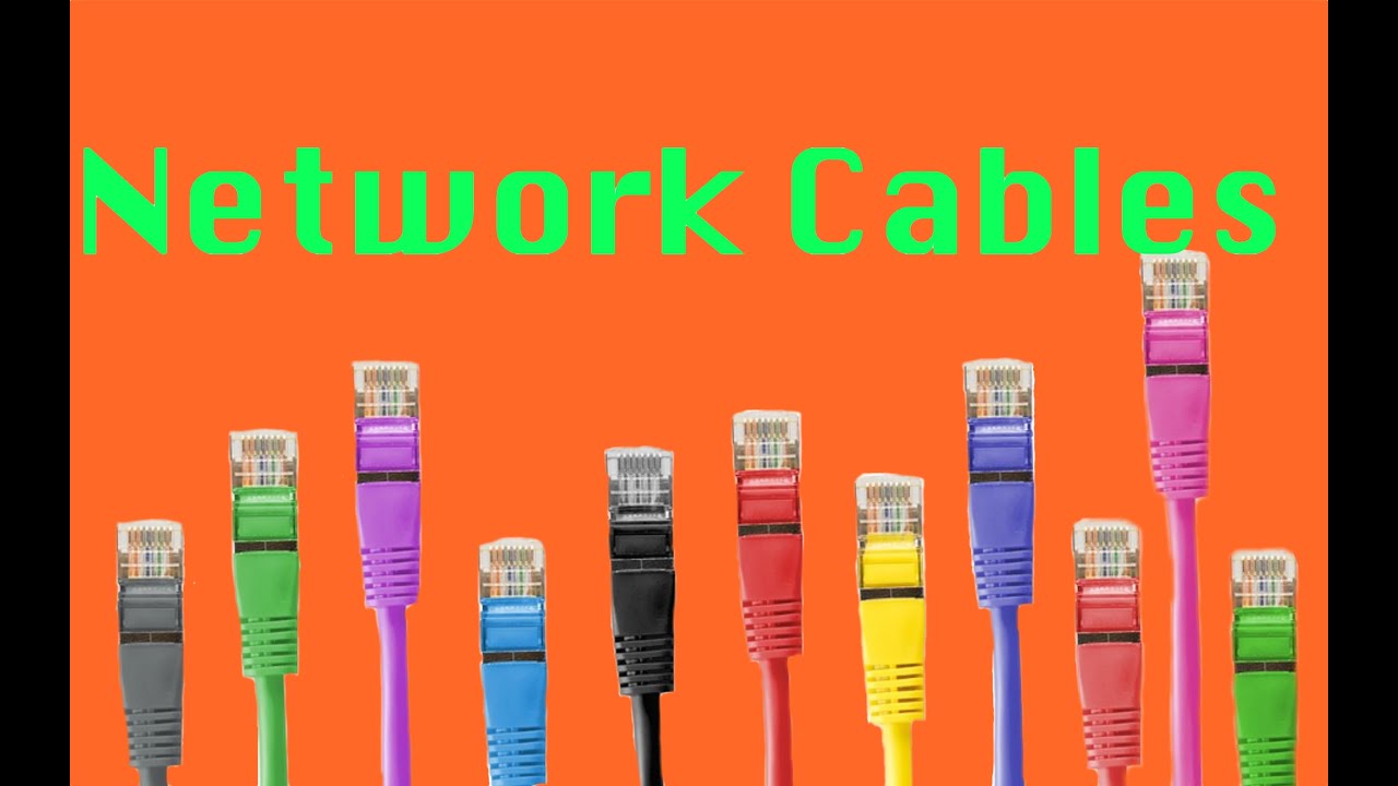 Network cables: Register Jacks, Fiber Optics, CAT5 /CAT5e / CAT6 and more