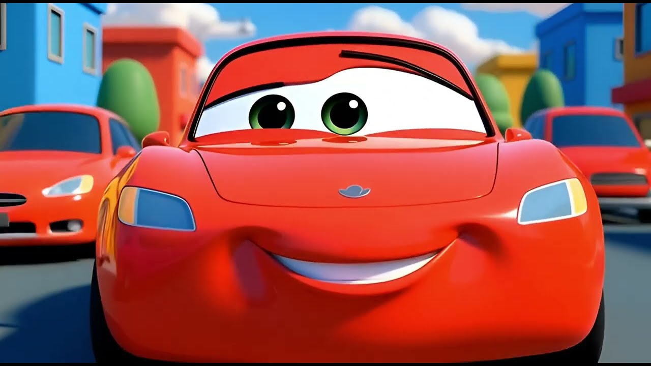 Cars for Kids 🚗 | Fun Colorful Car Cartoon | Kids Learning Video