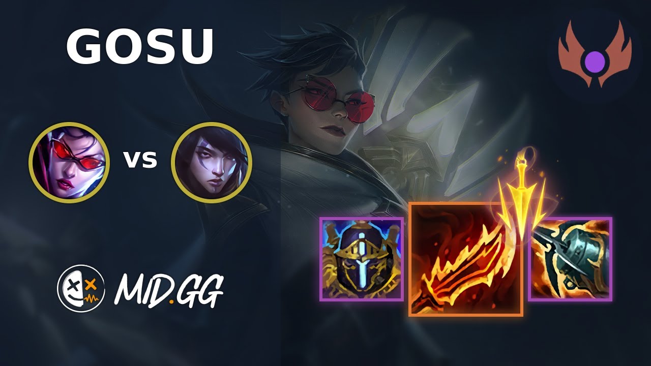 MID.GG: [ Gosu ] Vayne BOT vs Aphelios | NA MASTER | LOL Season 2025