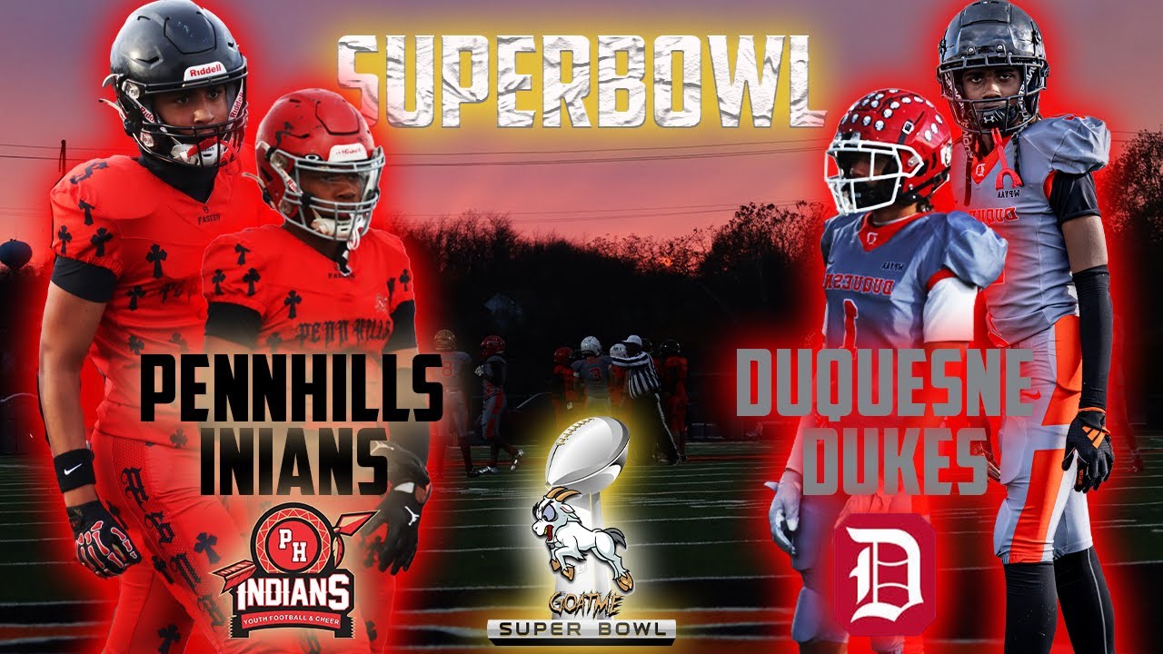 OVERTIME!| WPYAA SUPERBOWL Duquesne vs Pennhills 13U 2025 GOATME