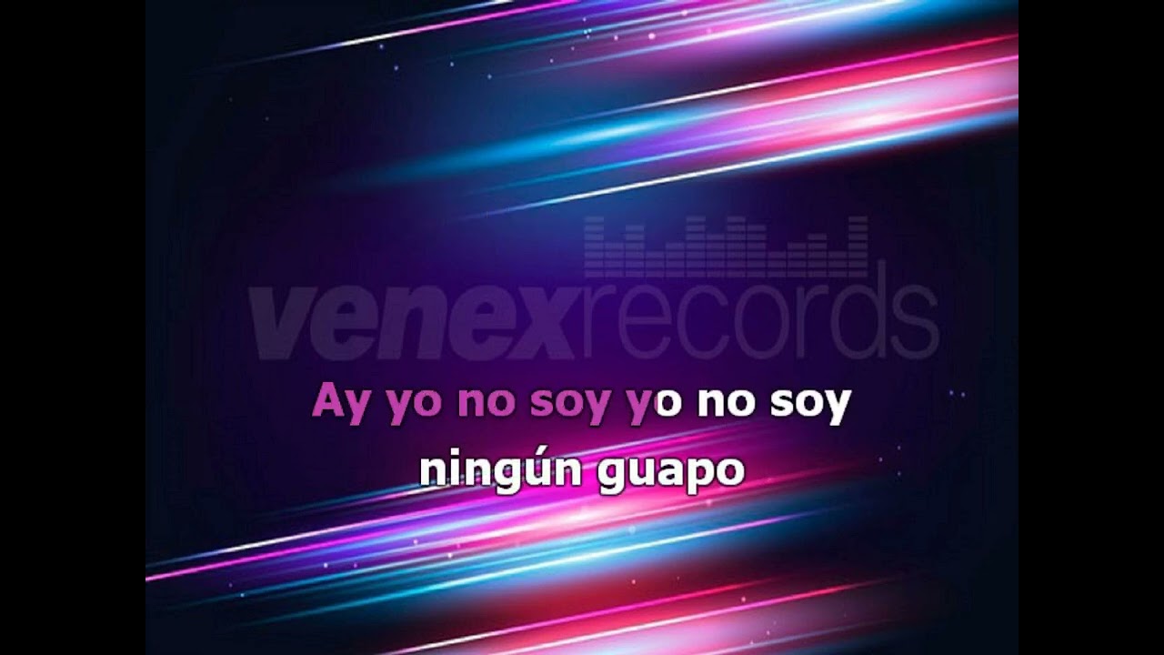 KARAOKE LA SONORA MATANCERA  YO NO SOY GUAPO