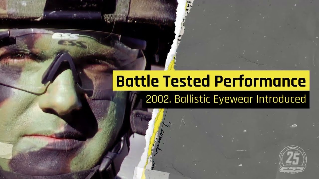 ESS 25th Anniversary (Part 2): Ballistic Eyewear Introduced in 2002