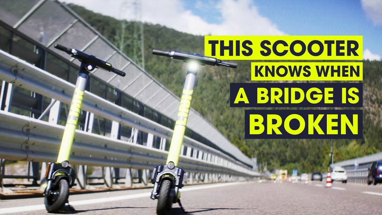 How can smart e-scooters help MIT researchers find structural cracks in bridges?