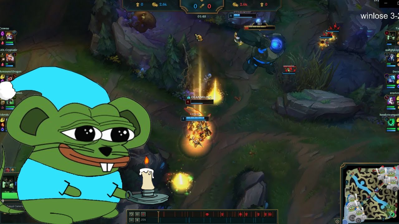 RATIRL SHRIEKS in laughter at bronze players hilarious