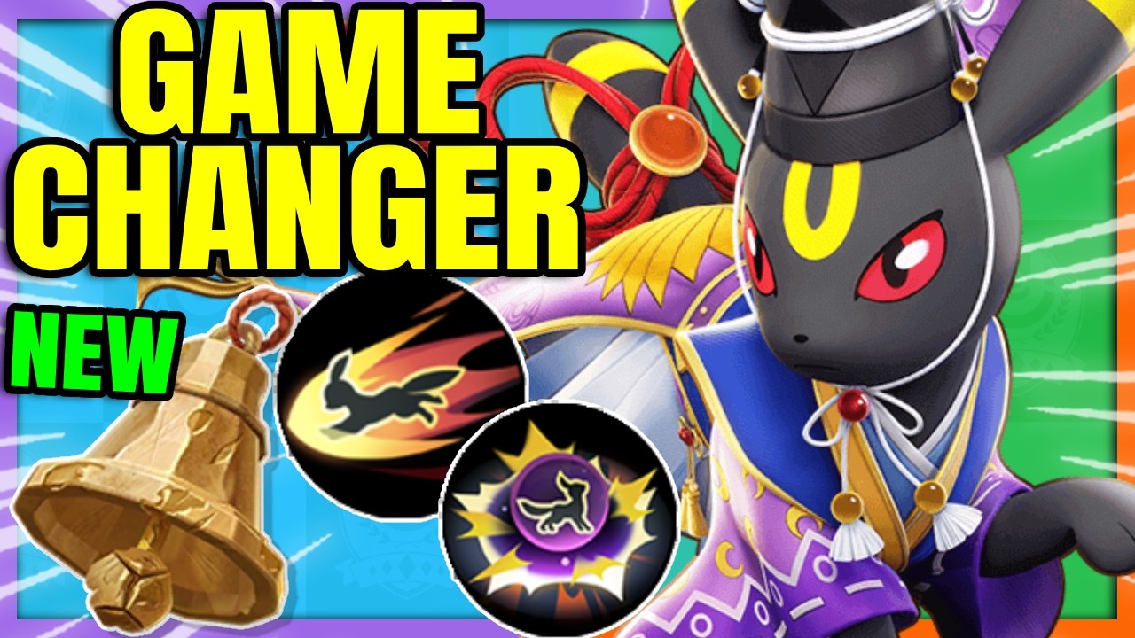 This UMBREON BUILD just got a Huge Upgrade with VANGUARD BELL | Pokemon Unite