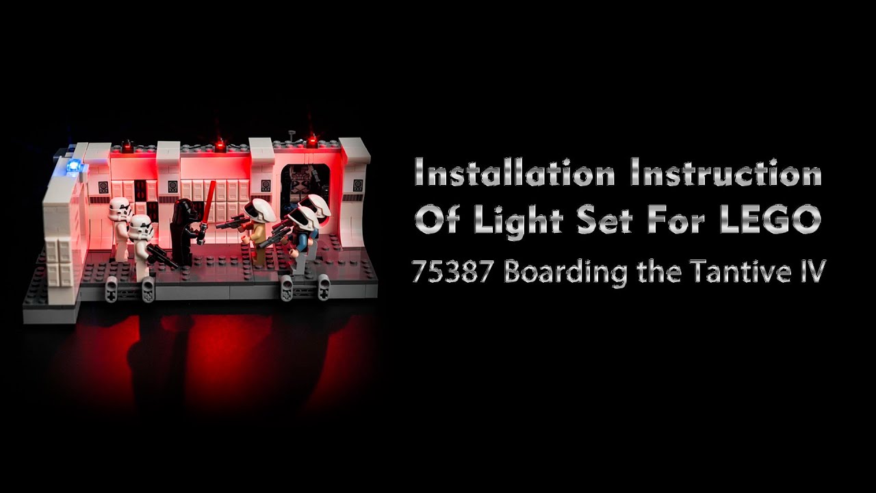 Installation Instruction Of Light Set For LEGO Boarding the Tantive IV.