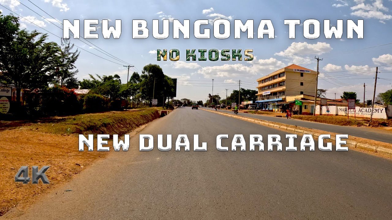 The New Look Bungoma Town,Kenya.