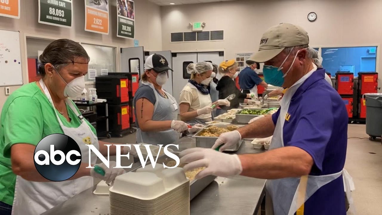 Thousands line up at food banks as unemployment claims rise