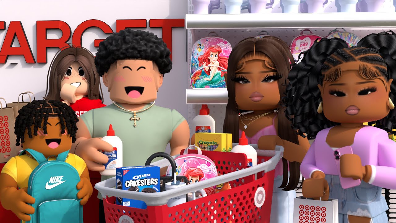 BACK TO SCHOOL SHOPPING!🛍️ *WE SPENT $1,000?!* |Roblox Bloxburg roleplay